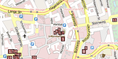 Stadtplan Huneborstelsches Haus