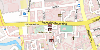 Naturhistorisches Museum  Braunschweig Stadtplan