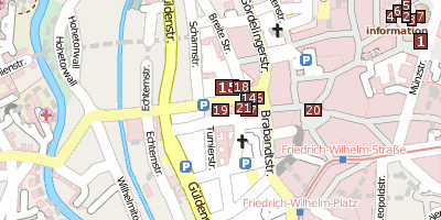 Stadtplan St. Martini  Braunschweig